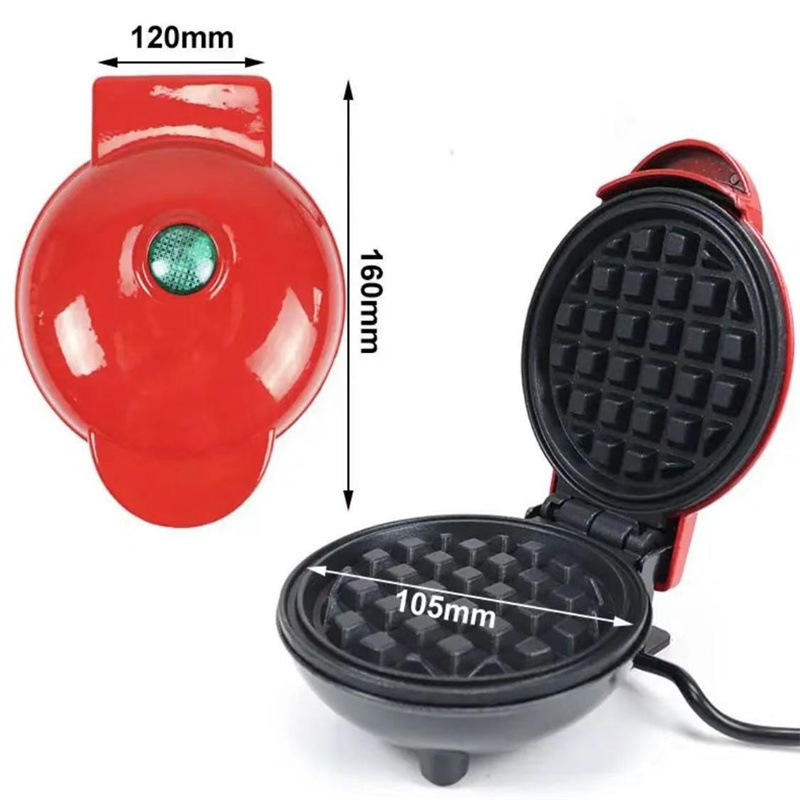 JIHUAN Mini Household Breakfas - Mini Waffle Maker Machine recension och pris