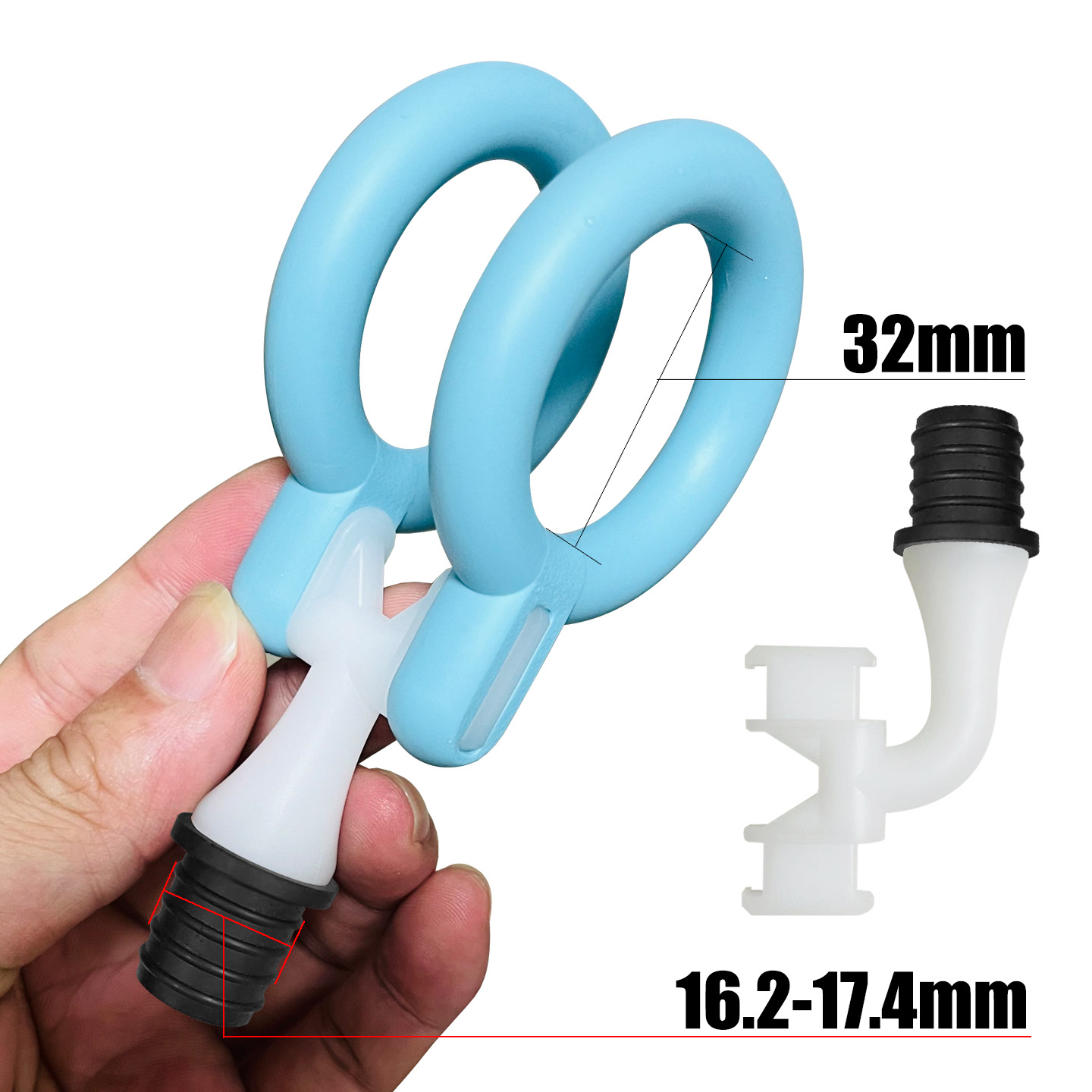 Men's Soft Silicone L-Shaped R - Home Appliances recension och pris