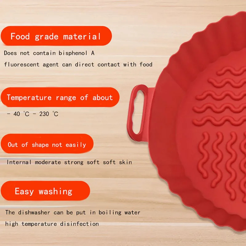 Air Fryer Silicone Liners Air  - Air Fryer Silicone Pot Liner recension och pris